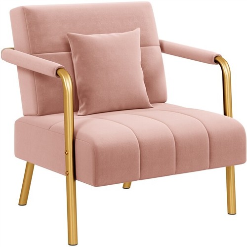 Accent chair velvet - w,